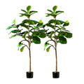 NNEAGS 2X 155cm Green Artificial Indoor Qin Yerong Tree Fake Plant Simulation Decorative-0