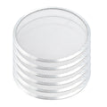NNEAGS 6X 8-inch Round Seamless Aluminium Nonstick Grade Pizza Screen Baking Pan-0