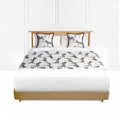 NNEAGS 1.8m Bed Light Luxury Zebra Vintage Bed Scarf Runner Bedding Tail Pad Flag For Home Hotel Set of 3-0
