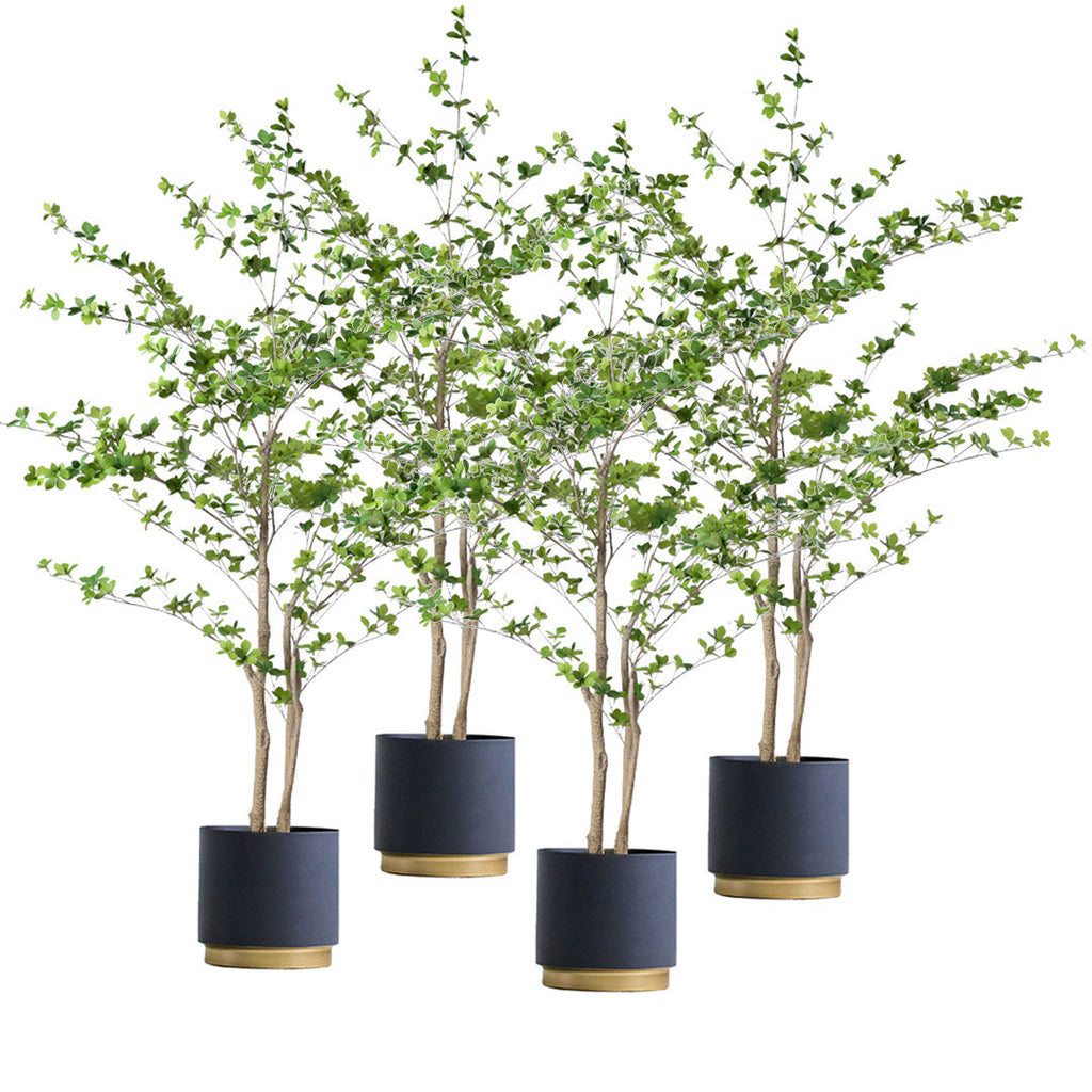 NNEAGS 4X 180cm Green Artificial Indoor Watercress Tree Fake Plant Simulation Decorative-0