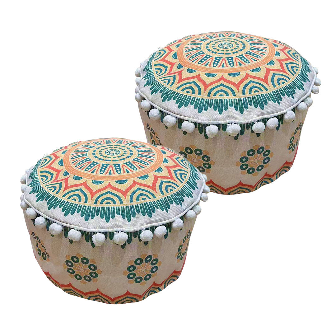 NNEAGS 2X 50cm Ultra-Comfort Polyester-Cotton Cushion with EPP Particle Support, Home Decor-0