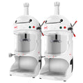 NNEAGS 2X 350W Ice Shaver Crusher Machine Automatic Snow Cone Maker-0