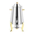 NNEAGS Stainless Steel Dispenser Beverage Juicer Commercial Buffet Drink Container Jug with Side Handles-0