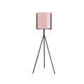 NNEAGS 80cm Tripod Flower Pot Plant Stand with Pink Flowerpot Holder Rack Indoor Display-0