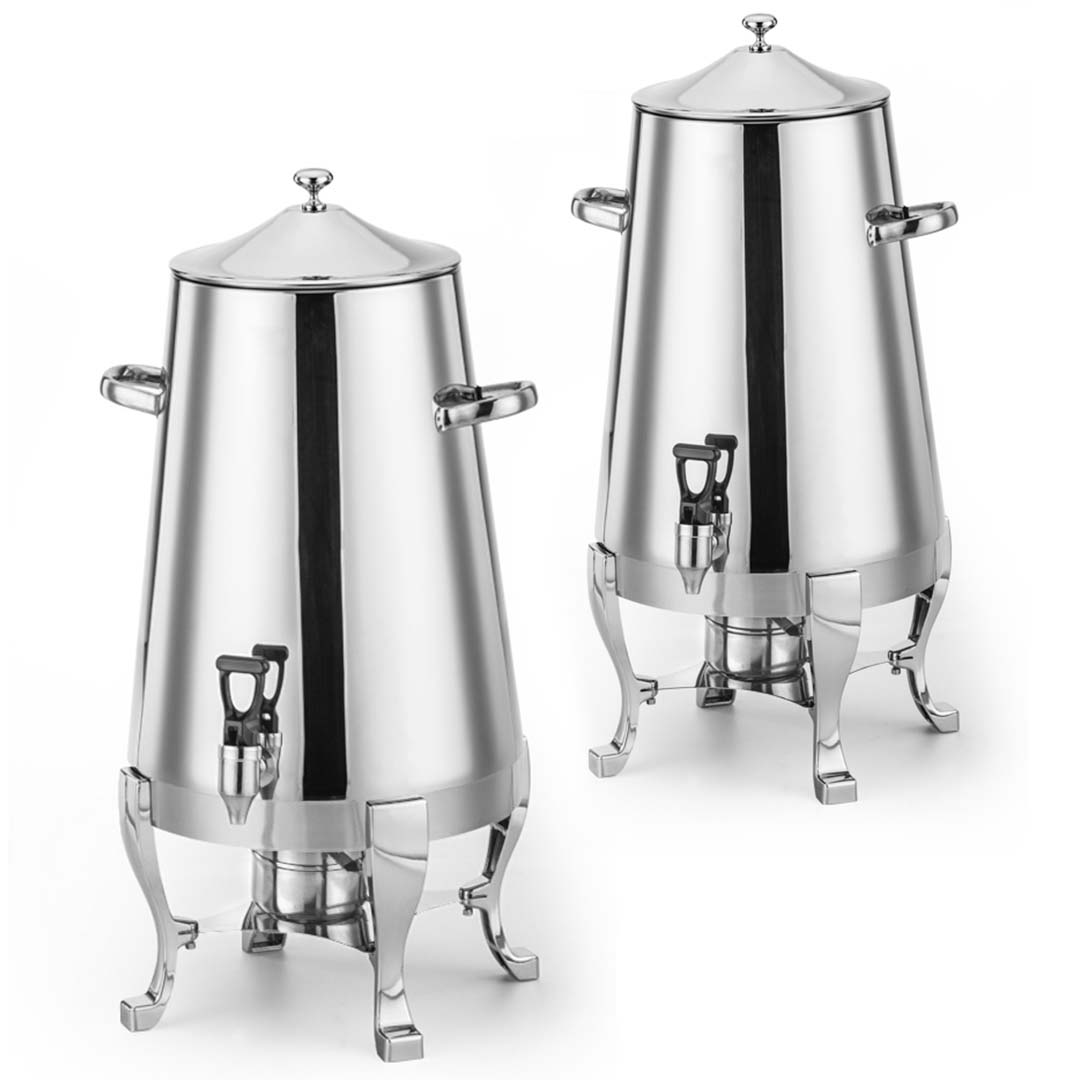 NNEAGS 2X Stainless Steel 13L Juicer Water Milk Coffee Pump Beverage Drinking Utensils-0