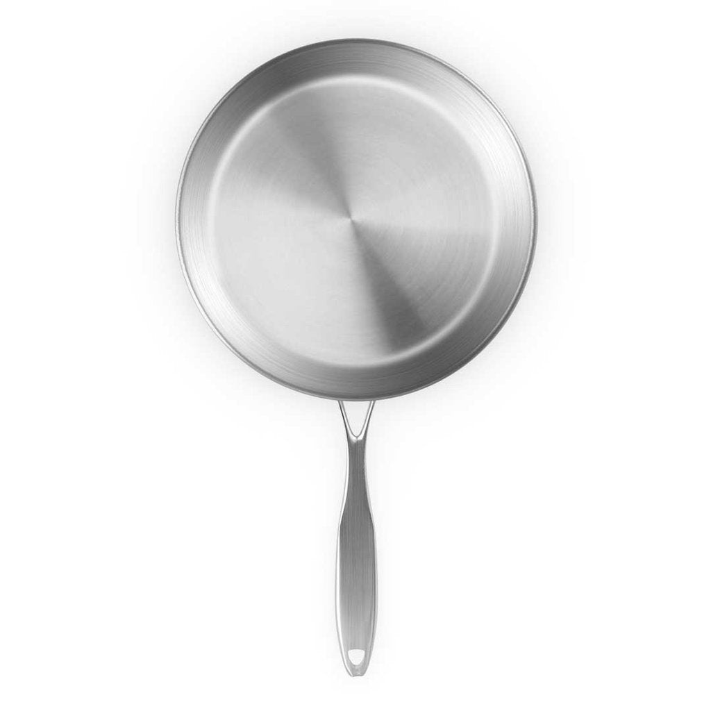 NNEAGS Stainless Steel Fry Pan 22cm 36cm Frying Pan Top Grade Induction Cooking-1
