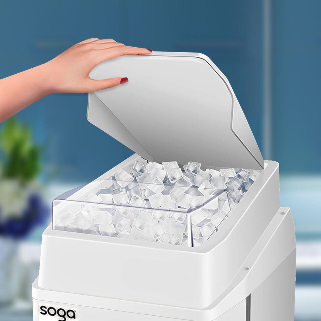 NNEAGS 300 Watts Electric Ice Shaver Crusher Slicer Snow Cone Maker Commercial Tabletop Machine 120kgs/h White-1