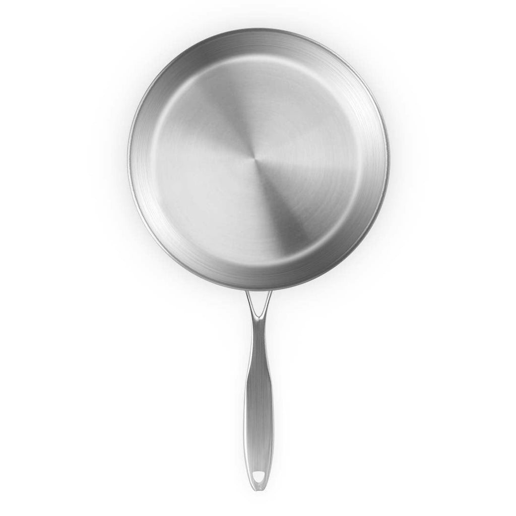 NNEAGS 4X Stainless Steel Fry Pan Frying Pan Top Grade Induction Skillet Cooking FryPan-1