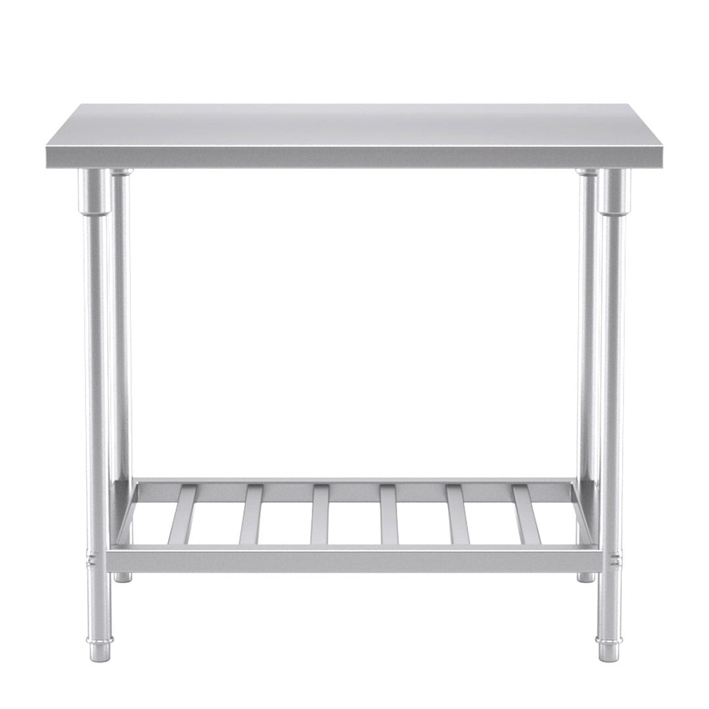 NNEAGS 100*70*85cm Catering Kitchen Stainless Steel Prep Work Bench-1