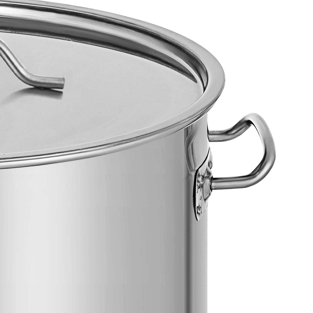 NNEAGS Stainless Steel Brewery Pot 98L With Beer Valve 50*50cm-2
