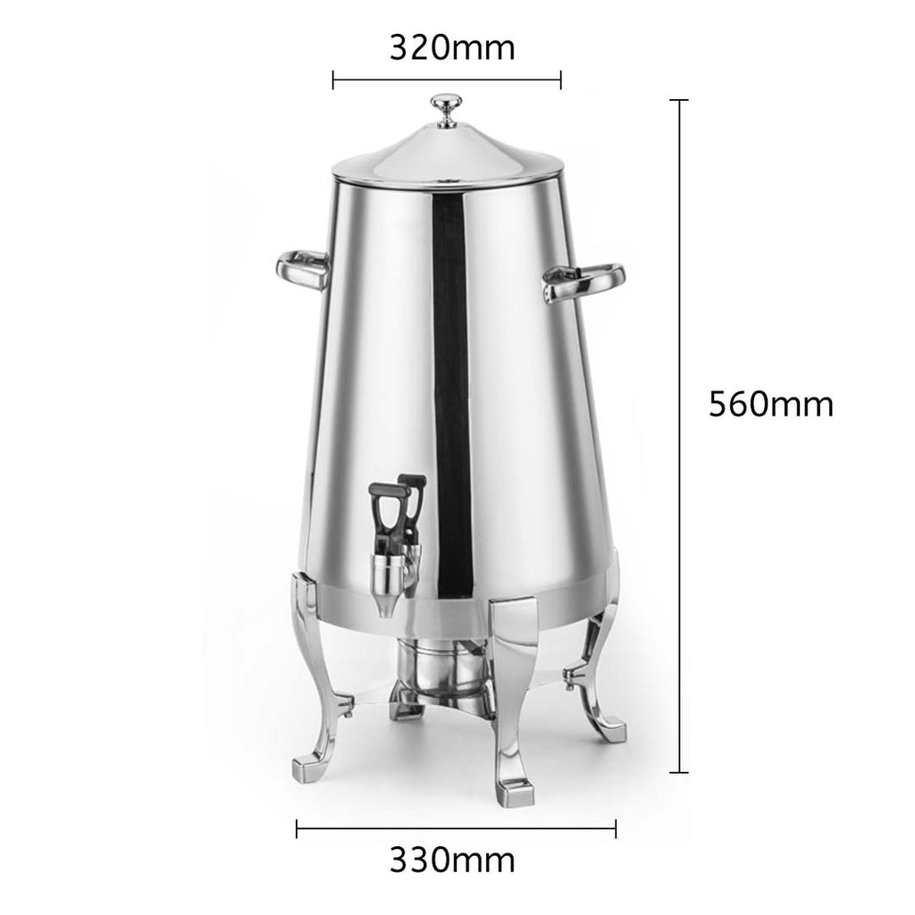NNEAGS 2X Stainless Steel 13L Juicer Water Milk Coffee Pump Beverage Drinking Utensils-2
