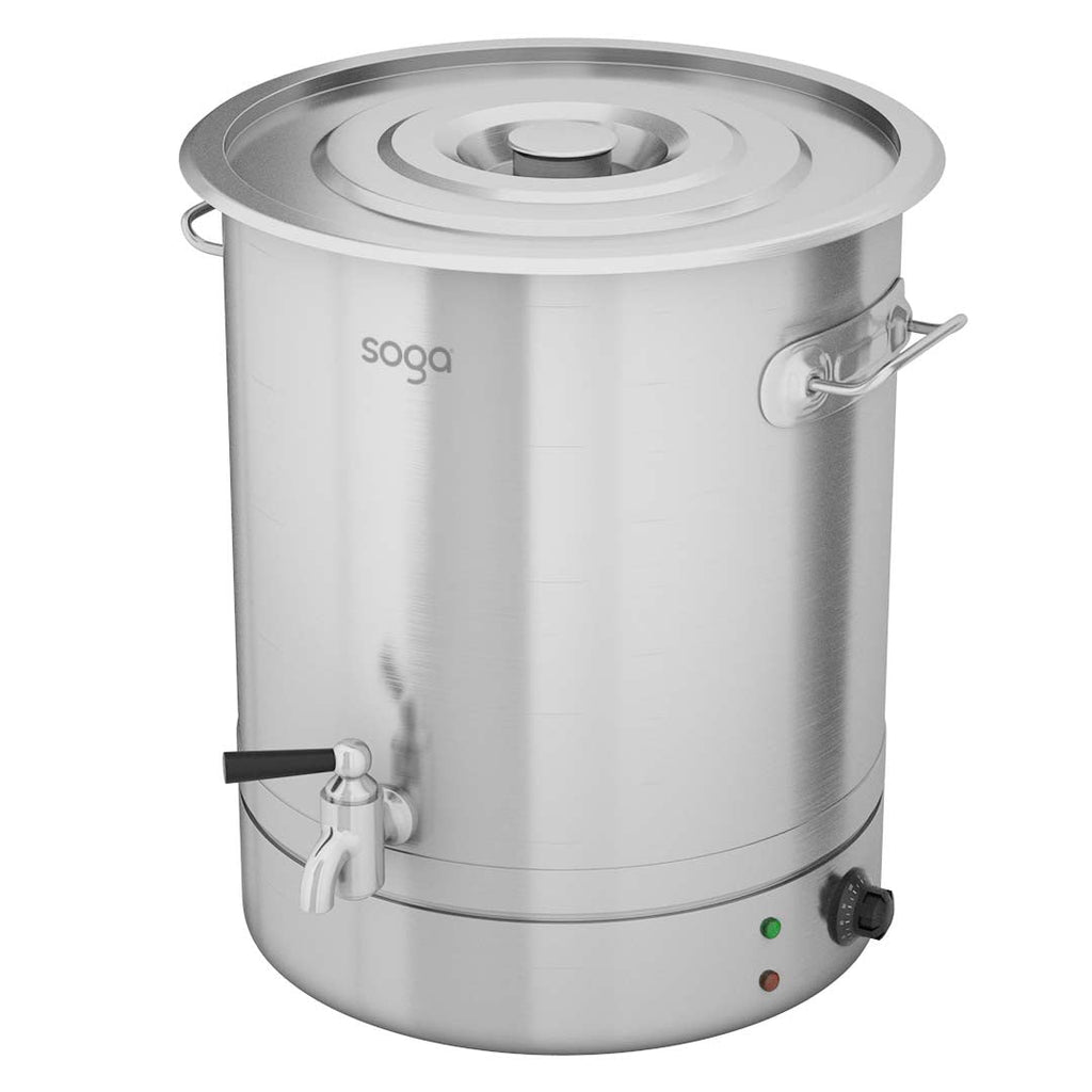 NNEAGS 33L Stainless Steel URN Water Boiler  2200W-2
