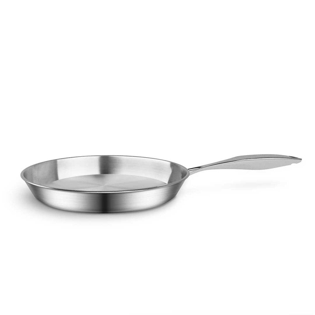 NNEAGS Stainless Steel Fry Pan 22cm 36cm Frying Pan Top Grade Induction Cooking-2