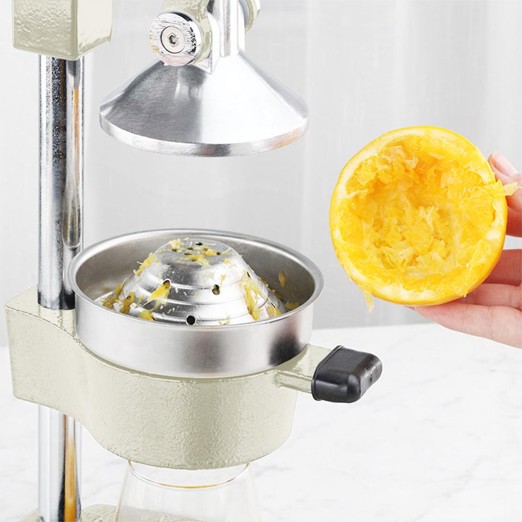 NNEAGS 2X Manual Juicer Hand Press Juice Extractor Squeezer Orange Citrus White-2