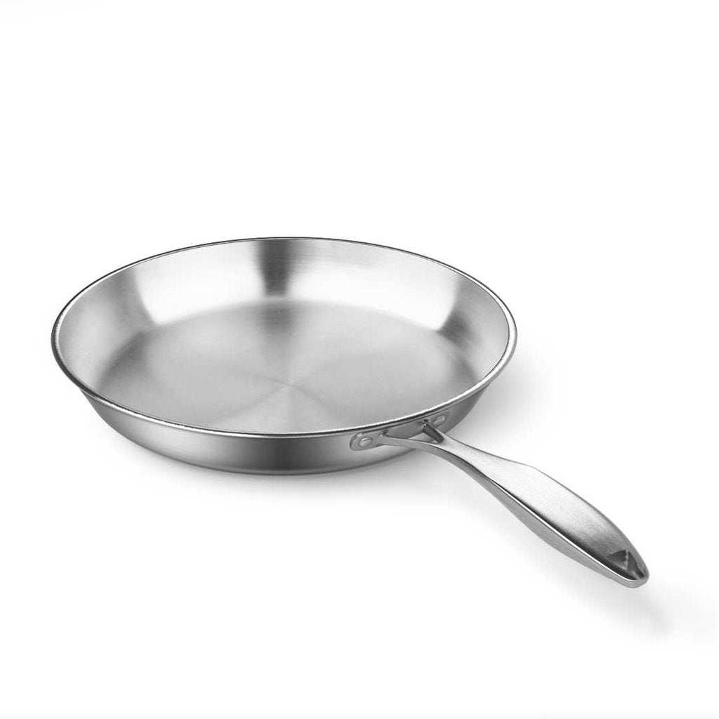 NNEAGS Stainless Steel Fry Pan 22cm 36cm Frying Pan Top Grade Induction Cooking-3