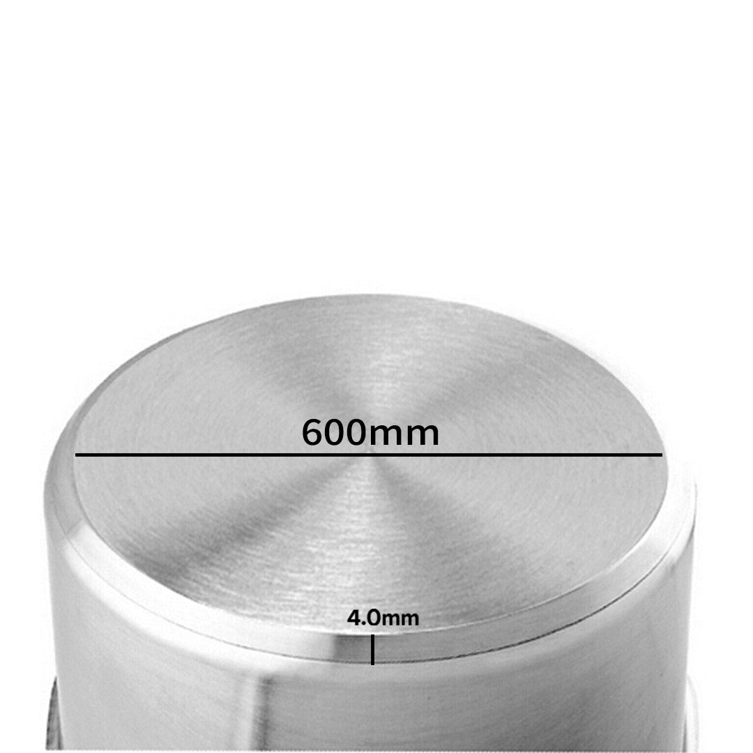 NNEAGS Stock Pot 113Lt Top Grade Thick Stainless Steel Stockpot 18/10-3