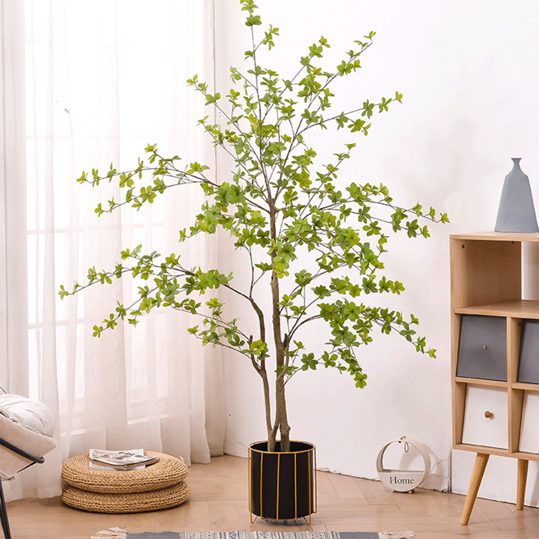 NNEAGS 2X 150cm Green Artificial Indoor Watercress Tree Fake Plant Simulation Decorative-3