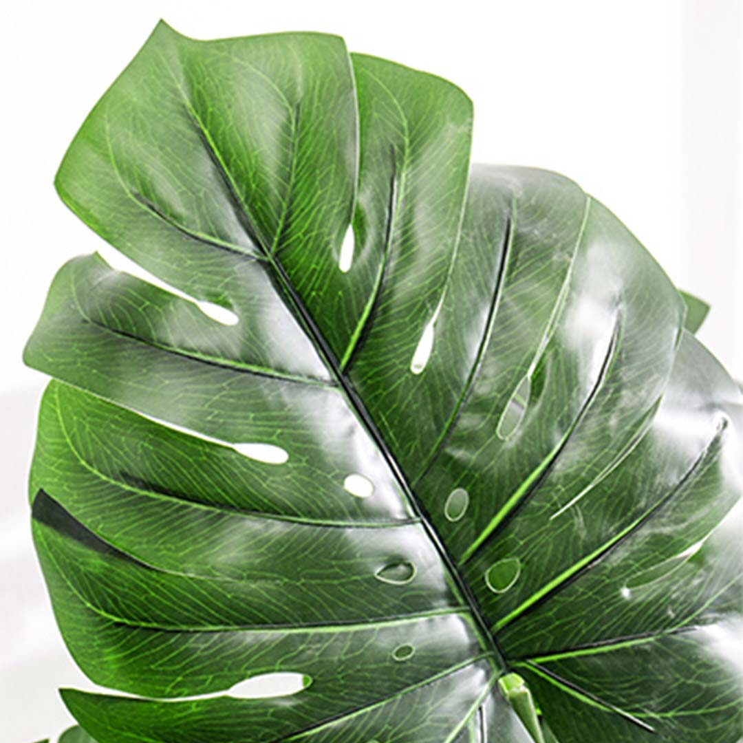 NNEAGS 4X 120cm Artificial Green Indoor Turtle Back Fake Decoration Tree Flower Pot Plant-3