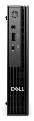 Dell Pro QCM1255 AMD Ryzen 7 PRO 8700GE 16 GB DDR5-SDRAM 512 GB SSD Windows 11 Pro Micro PC Mini PC Black