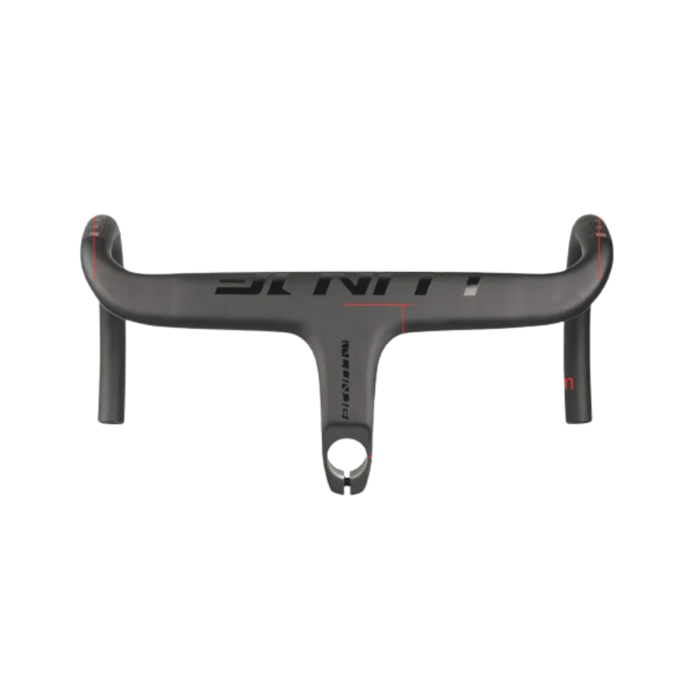 NNEOBA Road Bike Full Carbon Fiber Stem & Integrated Handlebar-0