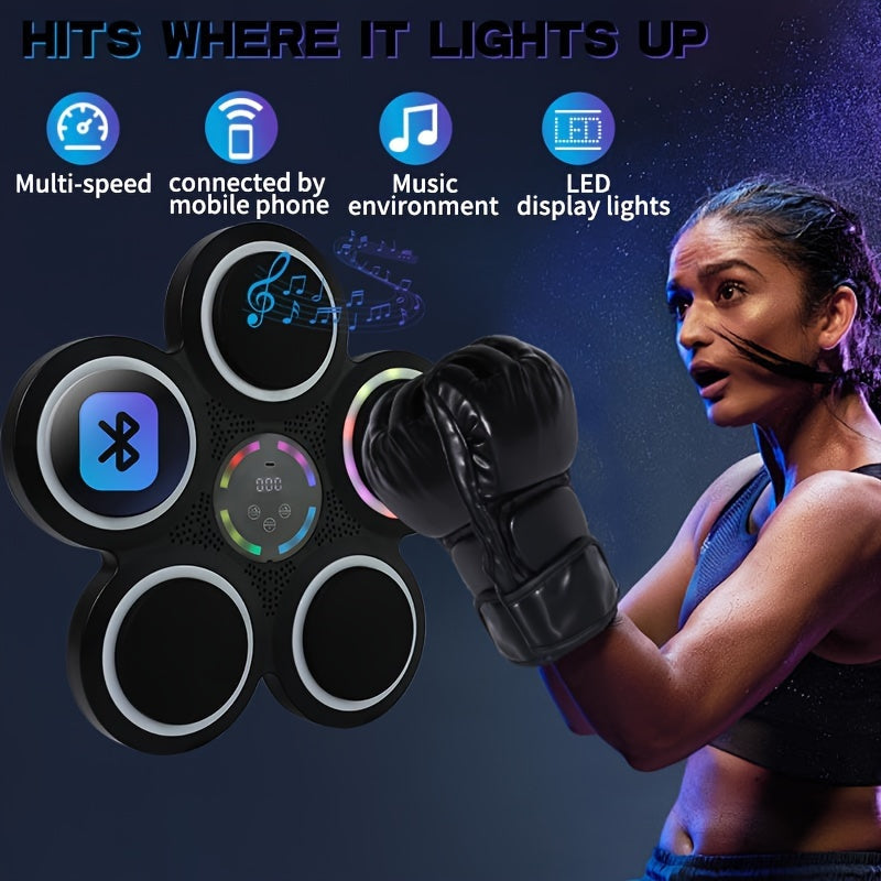 NNETM 9-Speed Smart Boxing Machine with Wireless Music-2