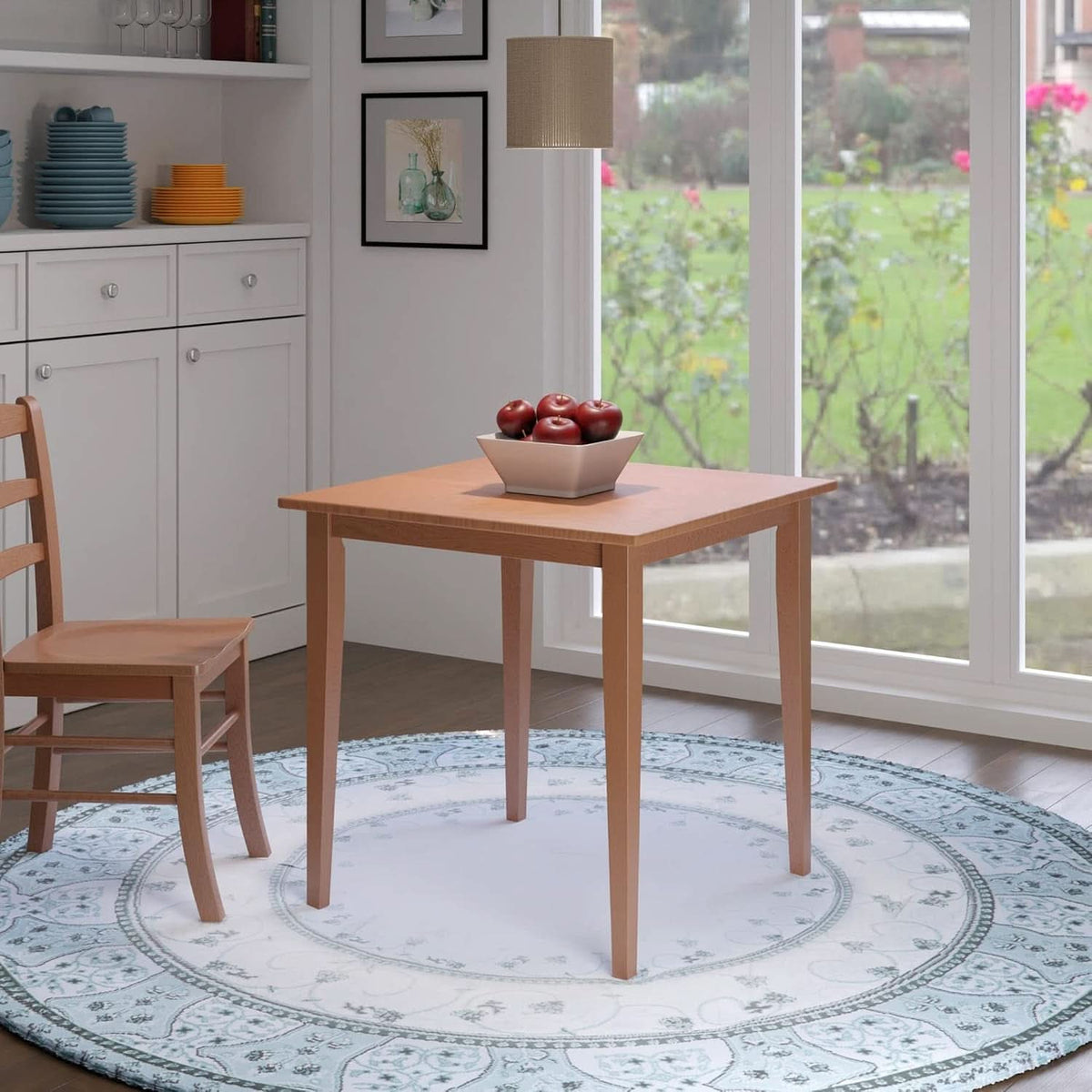 Groveland Light Oak Solid Wood Dining Table 29 Inch-1