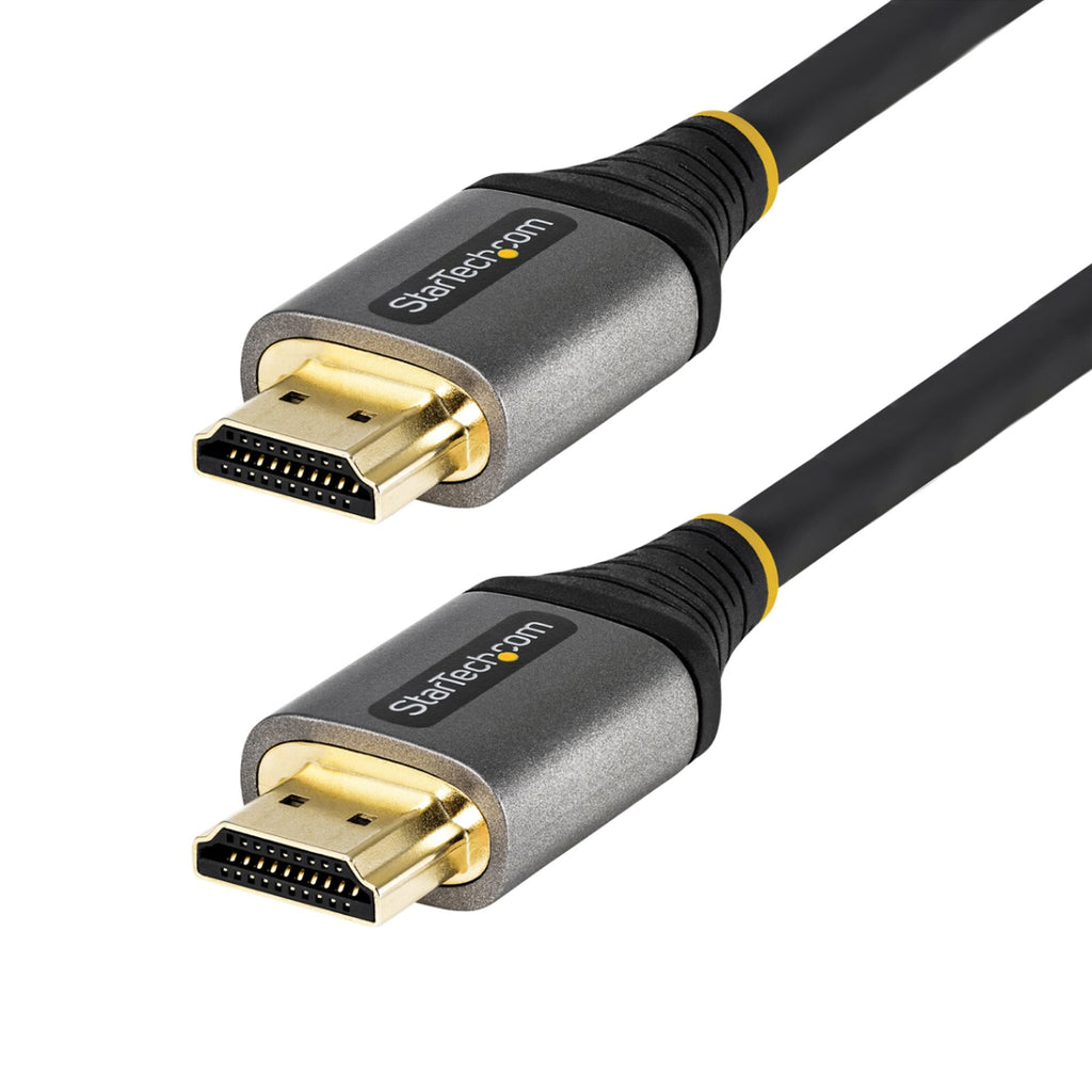 Star Tech 20in (50cm) HDMI 2.1 Cable 8K - Certified Ultra High Speed HDMI Cable 48Gbps - 8K 60Hz/4K 120Hz HDR10+ eARC - Ultra HD 8K HDMI Cord - Monitor/TV/Display - Flexible TPE Jacket