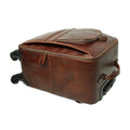 Leather trolley - brown-1