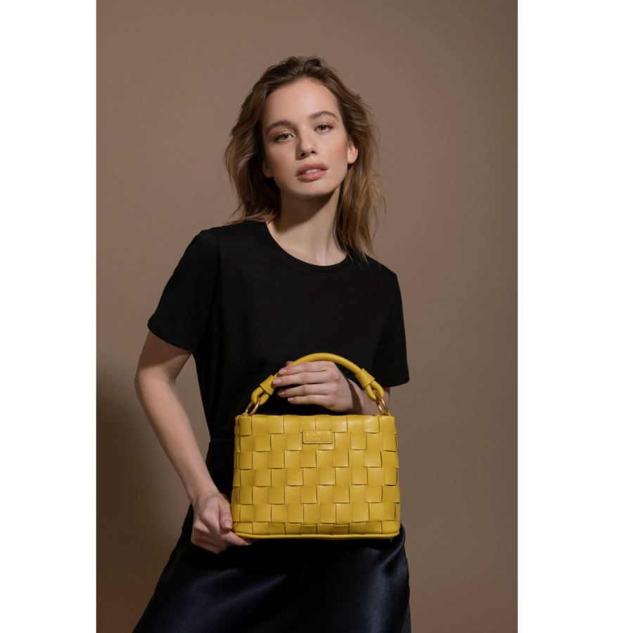 Baby Bella Black Vegan Crossbody Bag-2