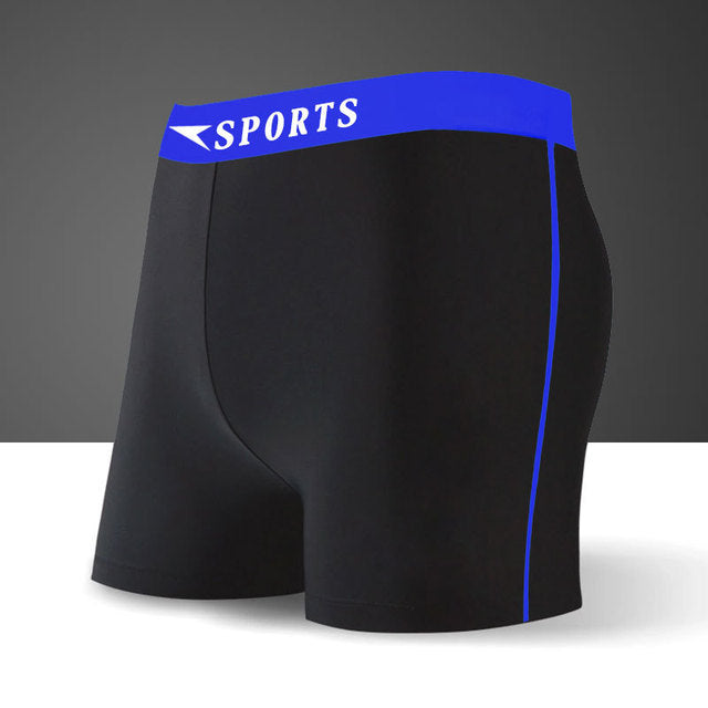 Breathable Men's Swimwear Boxer Briefs and Shorts