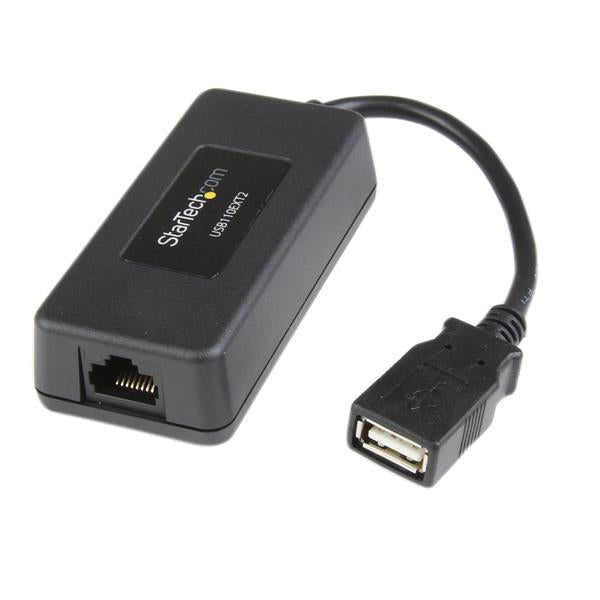 Star Tech 1 Port USB over Cat5 / Cat6 Ethernet Extender - up to 131ft (40m)
