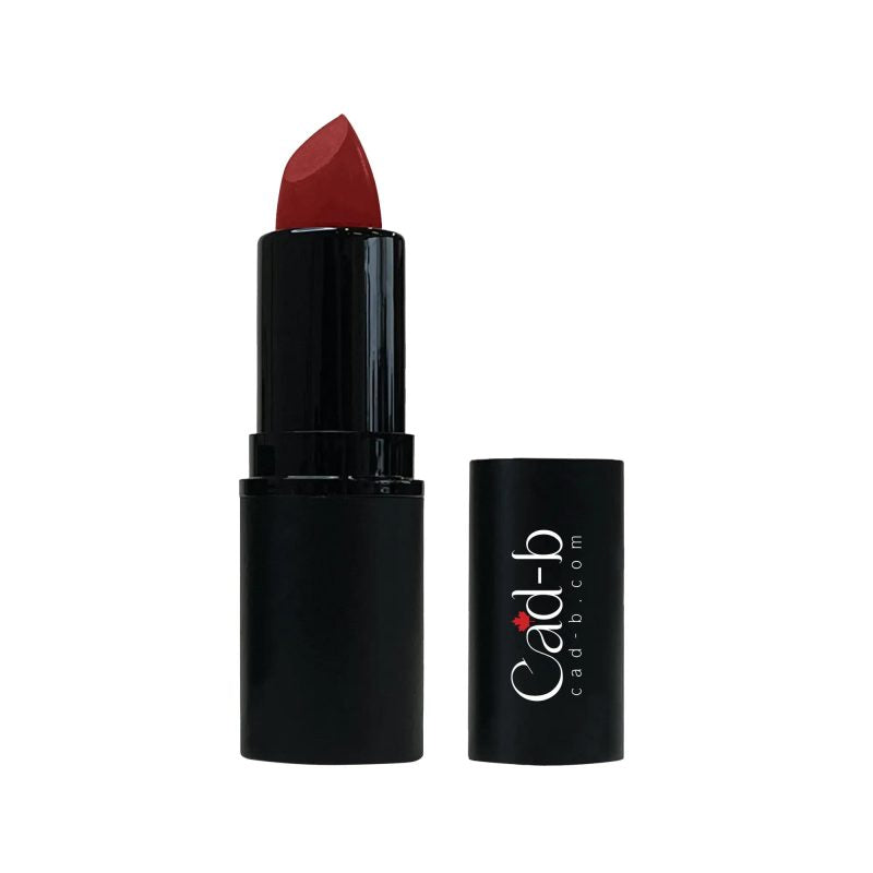 Matte Lipstick – Ruby Slippers MM22 | Rich Pigmented Velvet Matte Red Lip Color with Beeswax, Castor Oil & Vitamin E | Vegan