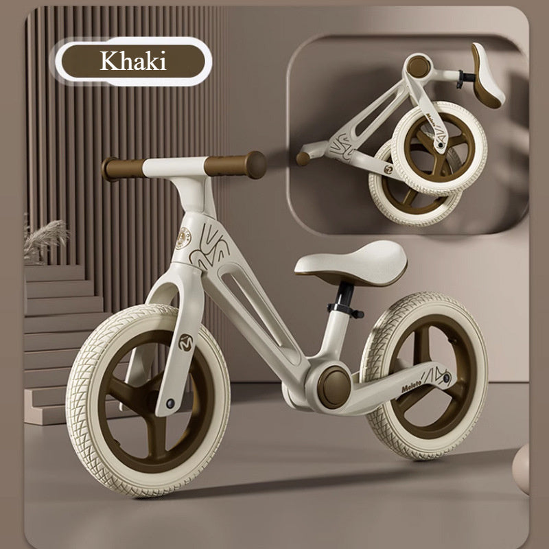 NNETM Kids Balance Bike Fiberglass Frame Wheels-1