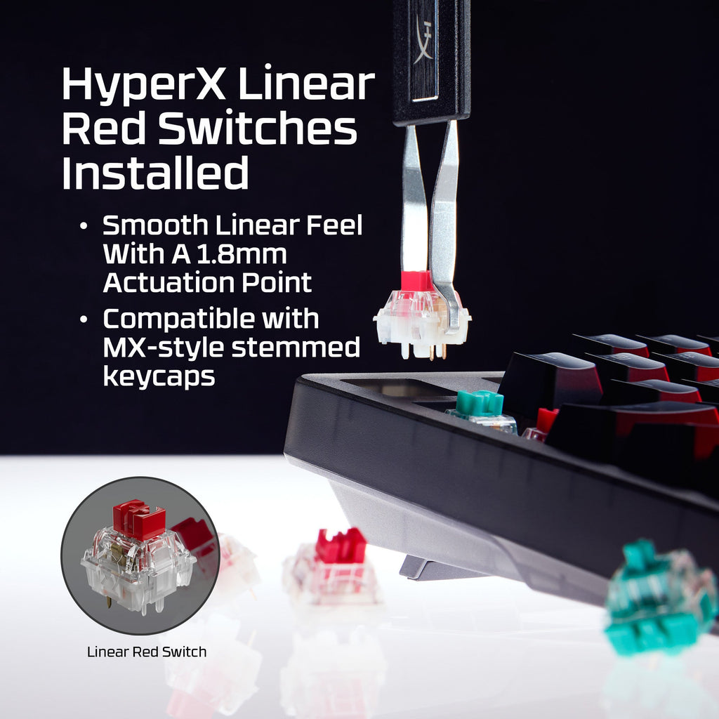 HyperX Origins 2 1800 keyboard Gaming USB Black