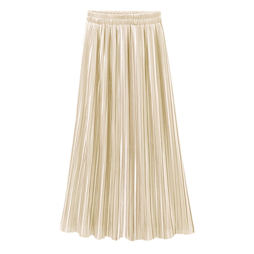 Pleated Midi Skirt, Half Skirt, Accordion Skirt