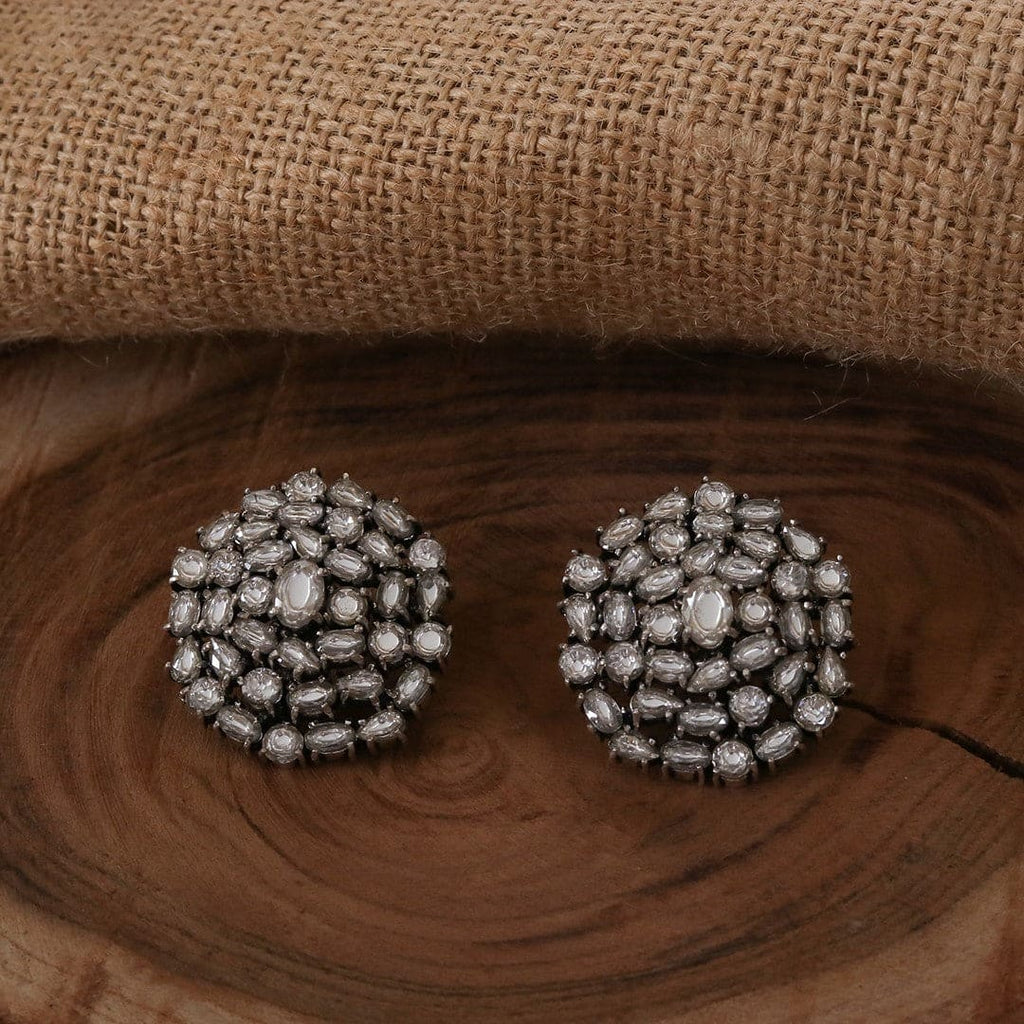 Victorian Moissanite Studs-2