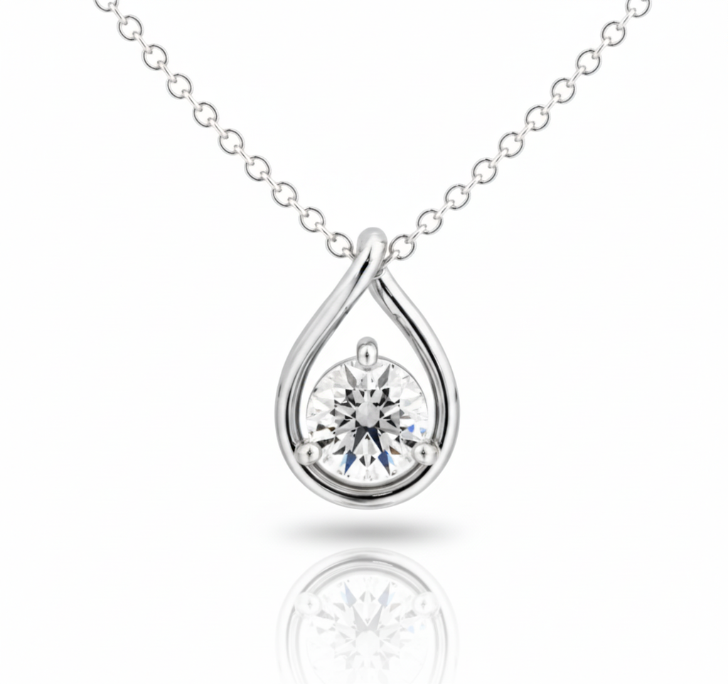 Celeste Teardrop Necklace-1