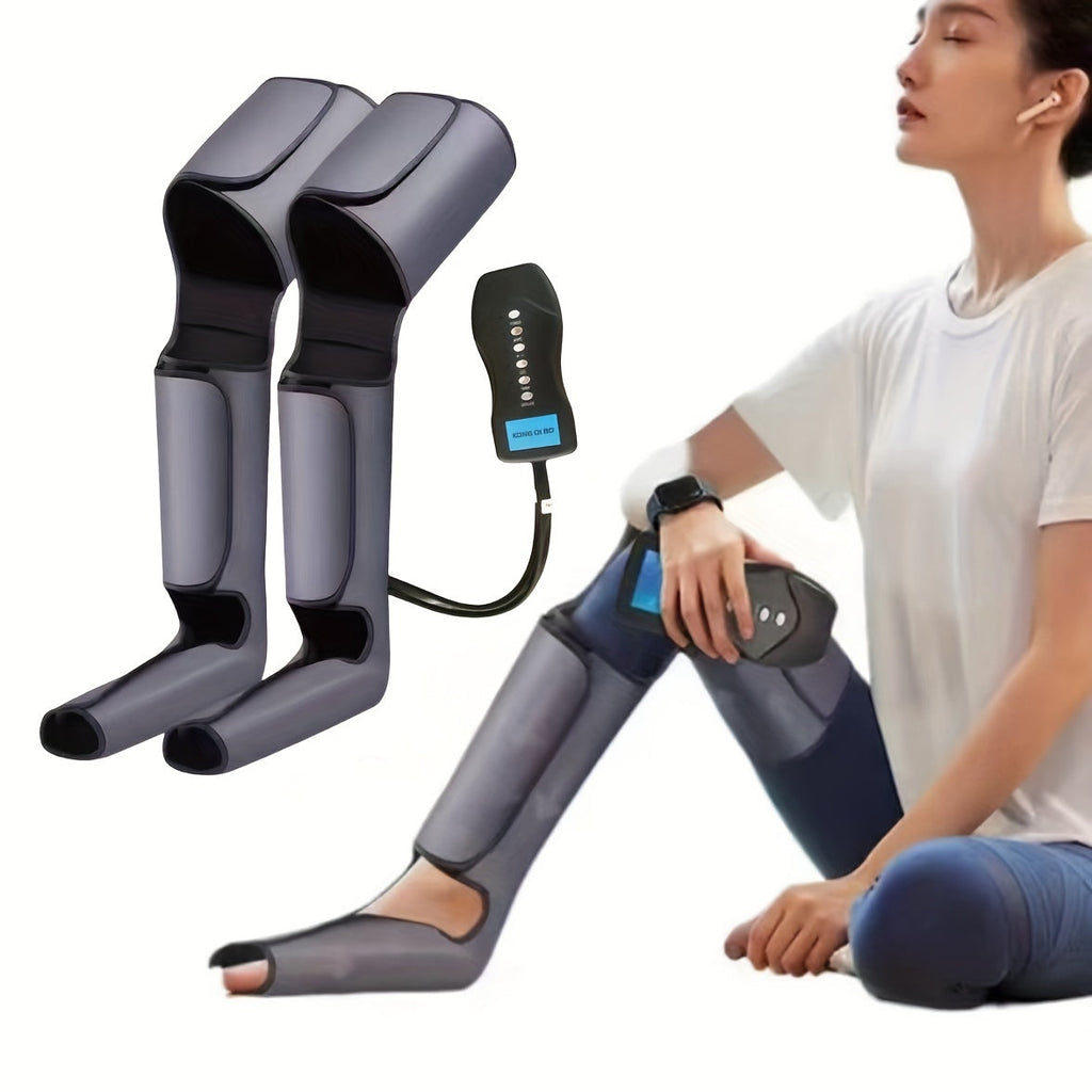 NNETM USB-Powered Electric Leg & Foot Massager with Air Compression(Grey)-3
