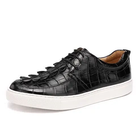 DON JOHN Crocodile Sneakers Handmade Men's-1