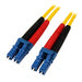 Star Tech 7m Fiber Optic Cable - Single-Mode Duplex 9/125 LSZH Fiber Jumper Cord - LC/LC