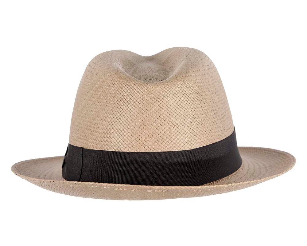 Grey Ecuadorian Panama Brisa Hat Trilby Fedora
