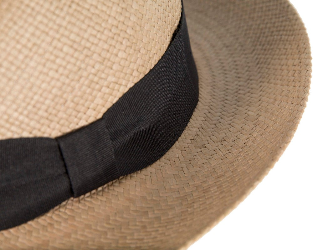 Grey Ecuadorian Panama Brisa Hat Trilby Fedora