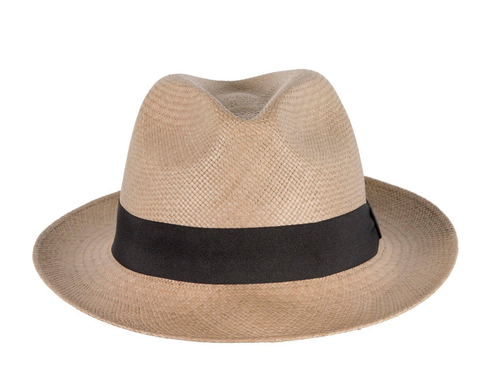 Grey Ecuadorian Panama Brisa Hat Trilby Fedora