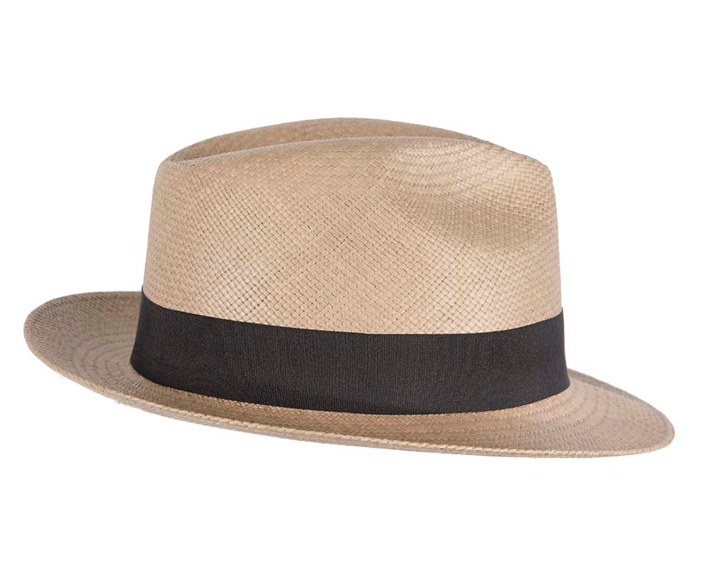 Grey Ecuadorian Panama Brisa Hat Trilby Fedora