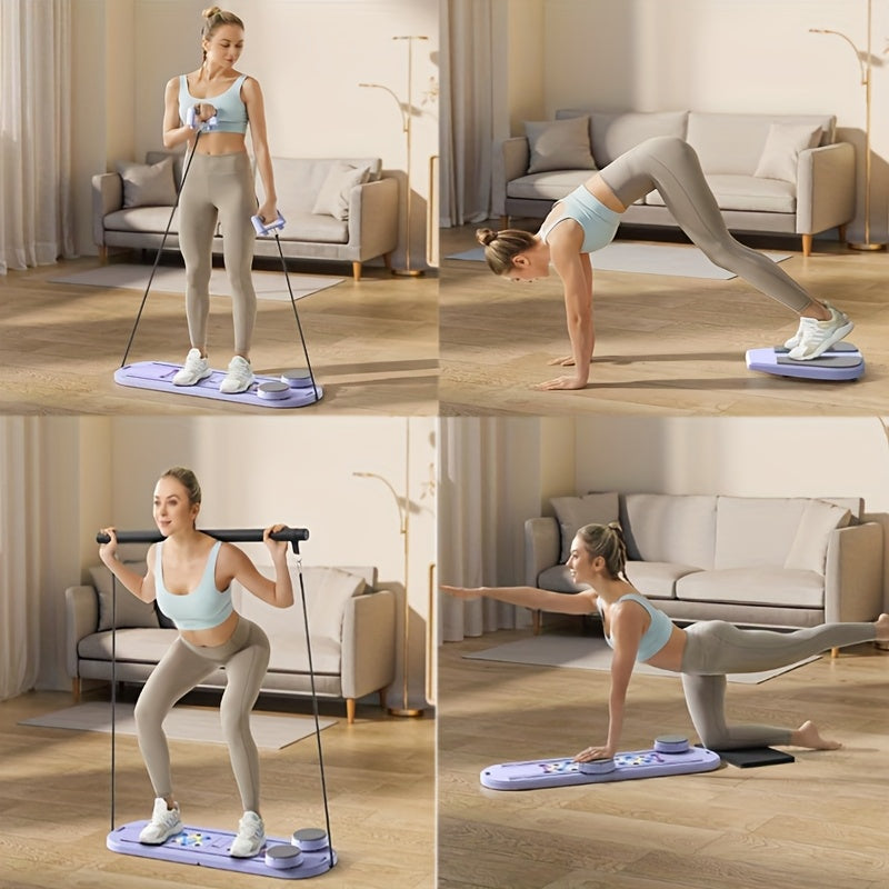 NNETM 8-in-1 Plank Core Trainer Folding Home Set-2