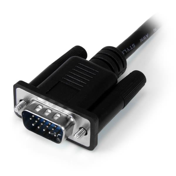 Star Tech VGA to HDMI Adapter with USB Audio & Power – Portable VGA to HDMI Converter – 1080p