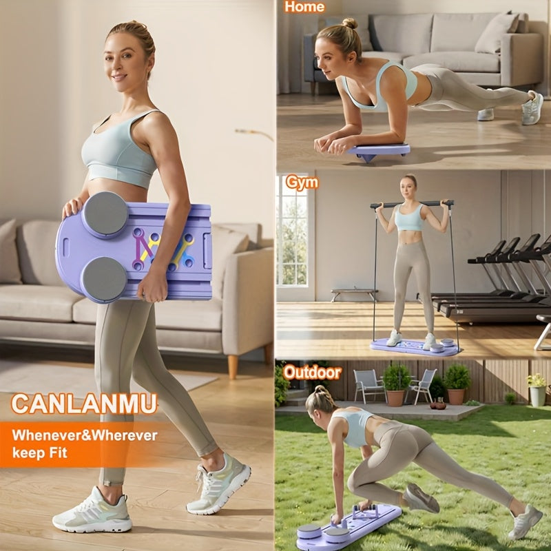 NNETM 8-in-1 Plank Core Trainer Folding Home Set-4