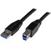 Star Tech Active USB 3.0 USB-A to USB-B Cable - M/M - 5m (15ft)