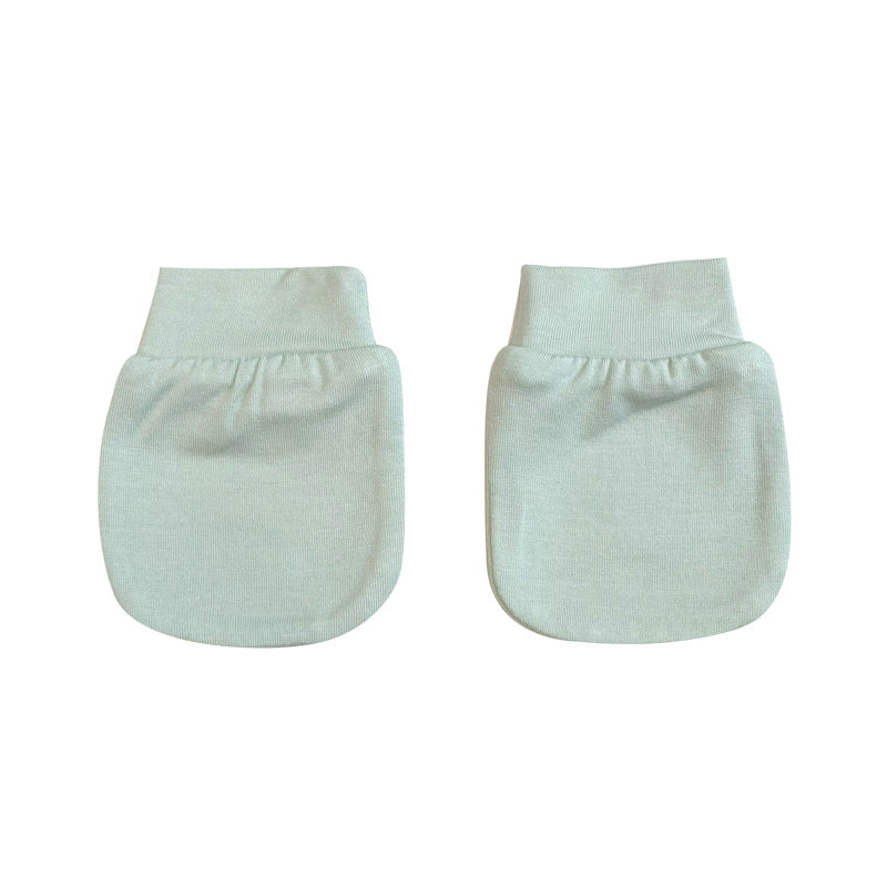 Bamboo Fiber Baby Clothes and Gloves Set