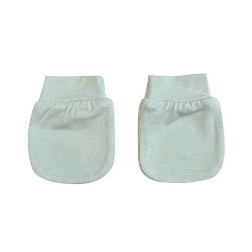 Bamboo Fiber Baby Clothes and Gloves Set